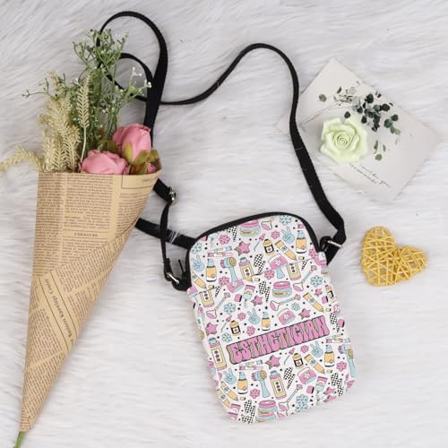 TIIMG Esthetician Crossbody Bag Beauty Artist Gifts Cosmetology Beautician Gift Esthetician Graduation Gift3