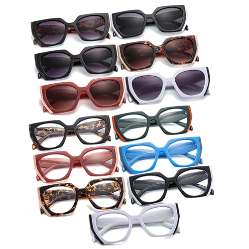 Lunettes œil de chat polygonales pour vos terrasses et sorties d'été