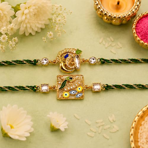 Image of The Purple Tree Rakhis For Brother, Rakhi for bhai, Rakshabandhan Gift, Rakhi Gift, Best Rakhi For Brothers