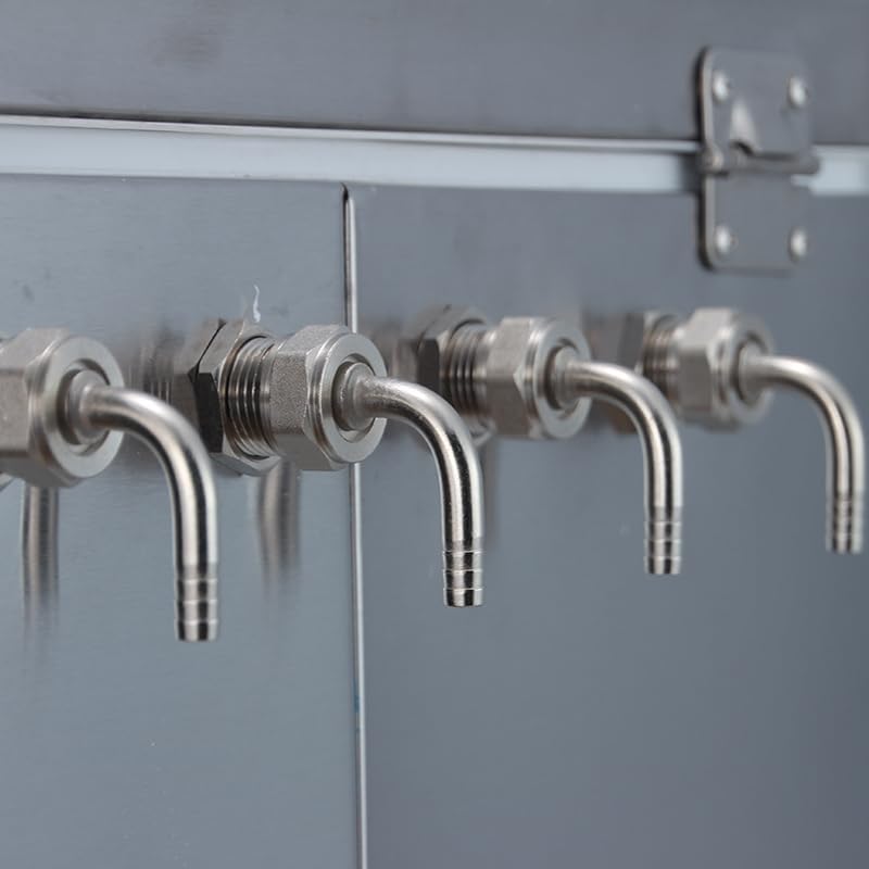 Stainless Steel Draft Beer Jockey Box Cooler with 4 Taps