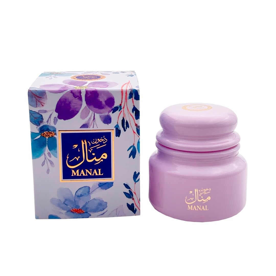 Dhukhoon Manal 120 gram Dakhoon Luxury Arabic Bakhoor, Can be used on an Exotic Burner, electric burner or traditionally