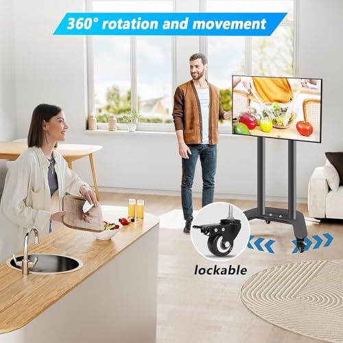 Soporte móvil para TV de 37-60 pulgadas con ruedas miniatura 7