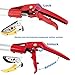 Mesoga 4.6-10 Foot Extendable Tree Pruner, Cut and Hold Pruning Trimmer, Long Reach Pole Saw, Telescoping Fruit Picker, Branches Bypass Lopper