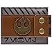 Star Wars Rogue One Rebell Zugeknöpft Portemonnaie Geldbörse Braun
