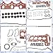 INGKAN N20 Engine Cylinder Head Gasket Set Fits for BMW F20 F22 F45 F30 F34 F32 F10 E84 E89 520i X3 X4 Z4 2.0L l4 Turbo N20B20 Engine OE 11128676519 11127588418