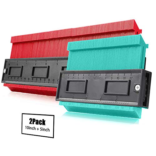 Plastic Contour Gauge Duplicator 10 Inch & 5 Inch Ruled Contour Duplication Gauge