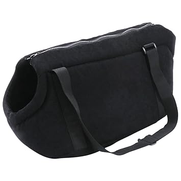 Meri Shopp Pet Dog Cat Puppy Carrier Comfort Tote Shoulder Travel Carry Bag Sling Black