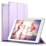 ESR iPad Air 2 Case, Smart Case Cover [Synthetic Leather] Translucent Frosted Back Magnetic Cover with Auto Sleep/Wake Function [Light Weight] (Fragrant Lavender)