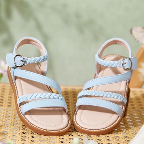 Image of Kiderence Toddler Girls Sandals Little Girls Kids Summer Shoes Toddler Sandals