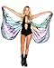 iHeartRaves Butterfly Rave Costume Wings (Rainbow)