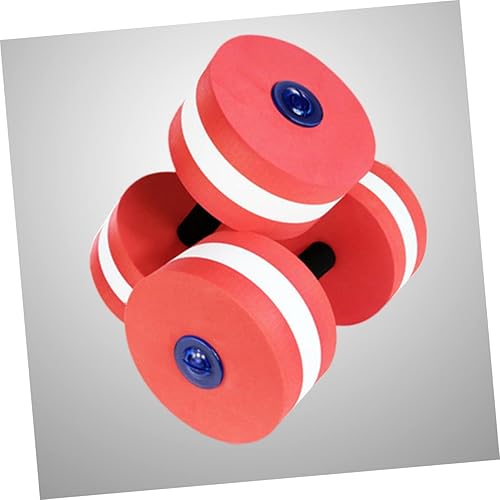 Miniatura 8 de Yardwe Pesas de agua para piscina, equipos de ejercicio acuático, mancuernas para barra de mano acuática, 4 unidades