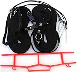 Home Court 1-inch Non-Adjustable 30-ft Grass Court Boundary - 17NAG (Black)