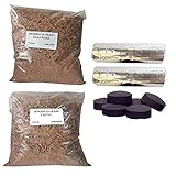 incienso tres reyes precio amazon HECHO A MANO EN ESPAÑA. Incienso auténtico Semana Gran Poder y 3 Reyes más 20 Pastillas de carbón Hecho a Mano en España