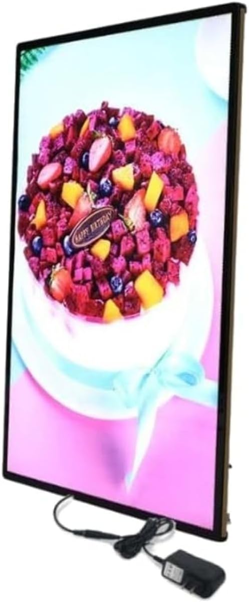 LED Photo Frame with Light Display Board | Advertising Blacklit Light Box | Wall Mount Sign Board LED Photo Frame Screen for Idoor & Outoor | Cafe, Restaurant & Shop (A3 (17x13))