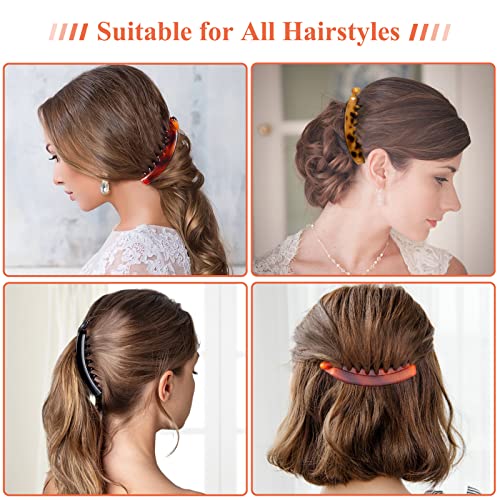 MELLIEX 4 Pezzi Fermagli per Capelli a Banana per