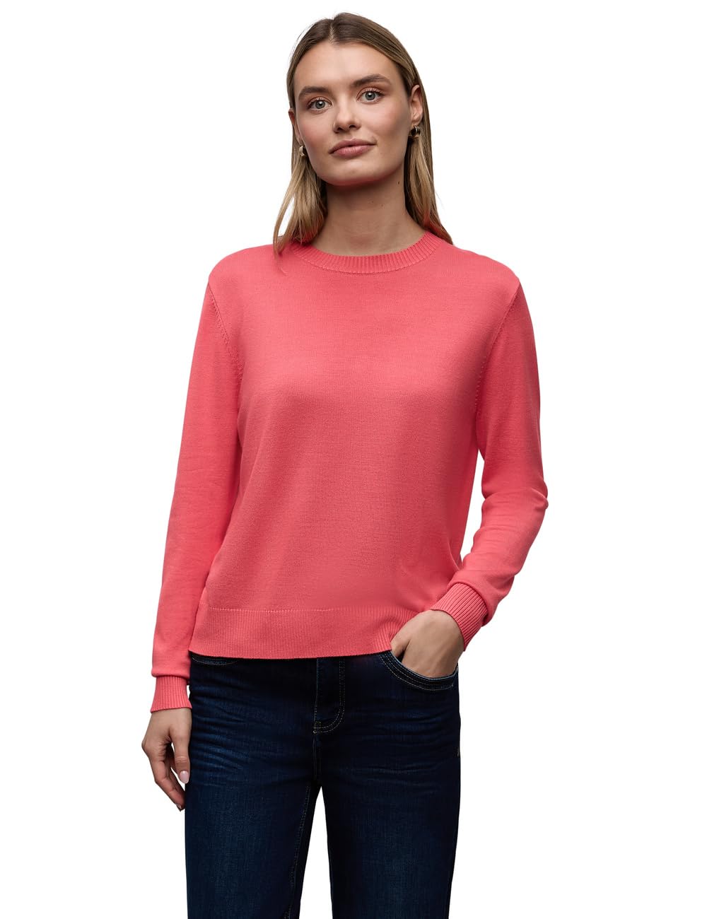 Street One Feinstrickpullover Size 36 Pink