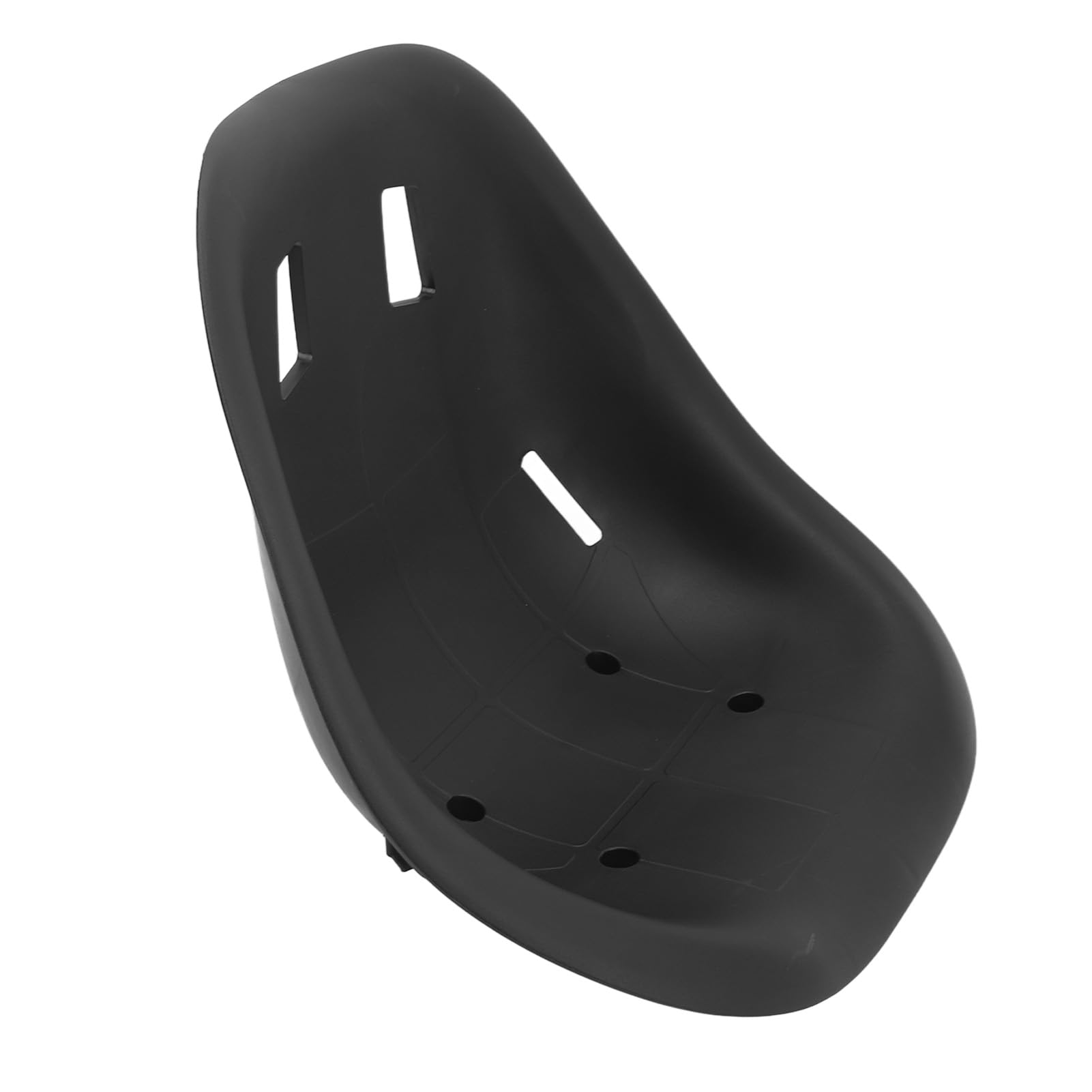 Irfora Selle de Siège de Grande Taille, Dossier, Conception Ergonomique Confortable, Matériau ABS, Facile à Nettoyer, pour Karts, Voitures Dérive, Voitures D'équilibre avec Support
