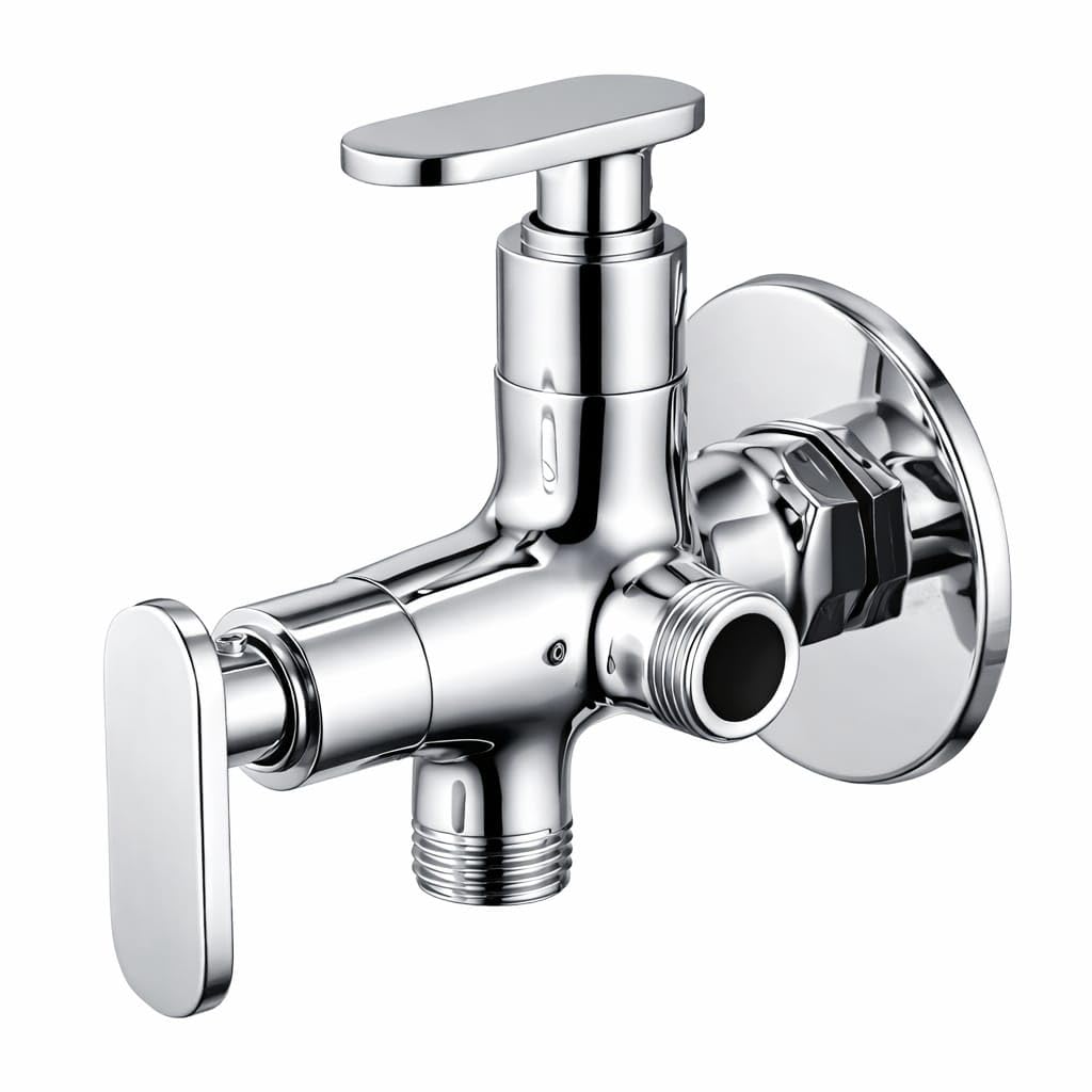 10X Brass Angle Cock Two In One AV-8633 Wall Mount Chrome Plated at ₹549 (54% Off) – Amazon