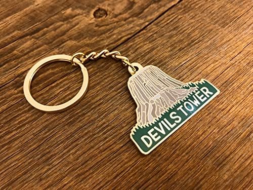 Devils Tower Keychain image 3