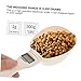 Alipis Digital Measuring Spoon for Pet Food Electronic Scale with LCD Display for Accurate Portion Convenient Cats and Birds Easy to and Use