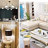 Venforze Bayonet Light Bulbs, 9W(Equivalent to 60W) 6000K Cool White B22 LED Bulb, 940LM A60 Bayonet Bulbs, Non Dimmable BC GLS Energy Saving Light Bulbs, Pack of 6 - Image 5