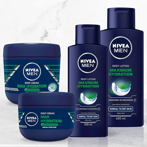 Nivea Men Max Hydration Body Cream 400 ml - vue 8