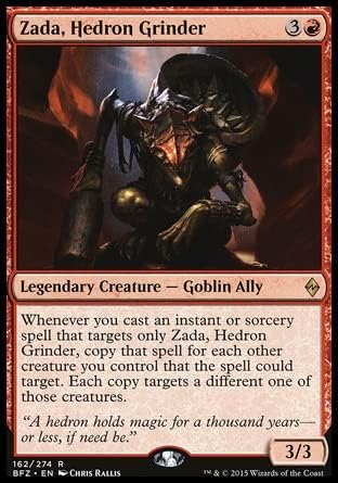 MTG Magic: The Gathering - Zada, Hedron Grinder (162) Battle for Zendikar BFZ