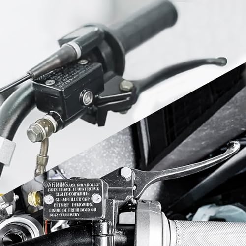 HOLATO Front Hydraulic Disc Brake Master Cylinder Caliper Assembly with Pads for 50cc 70cc 90cc 110cc 125cc SSR125 SSR110 TAOTAO DB10 DB14 Apollo Dirt Pit Bike ATV Parts Heavy duty by HOLATO - Image 5