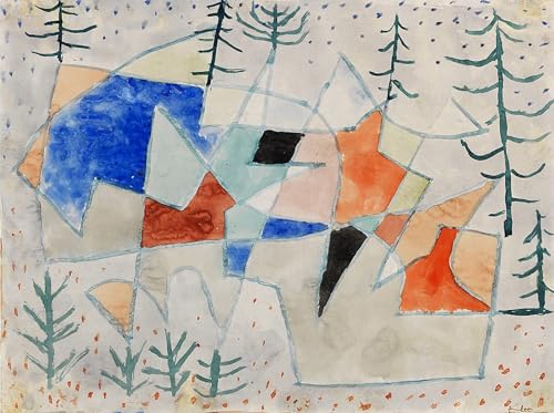 Poster affiche decorative Paul Klee graffiti art mural 60x90cm