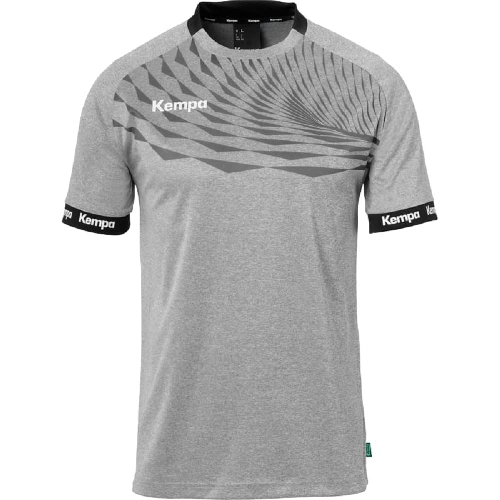 Kempa Maglietta Wave 26 Wave 26 - Maglietta Sportiva da Uomo, a Maniche Corte, per Pallamano, Palestra, Fitness Uomo