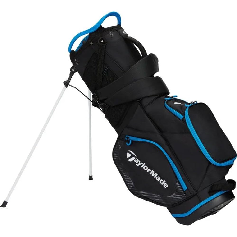 TaylorMade Pro Black Blue Stand Golf Bag, Stand Bags