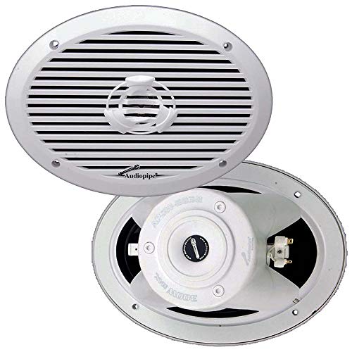 Audiopipe APSW-6932 6x9 300 Watt 2-Way Coaxial Marine Speaker (Pair)
