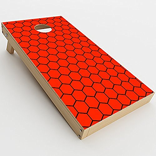 Skin Decal Vinyl Wrap for Cornhole Game Board Bag Toss/Tech Abstract