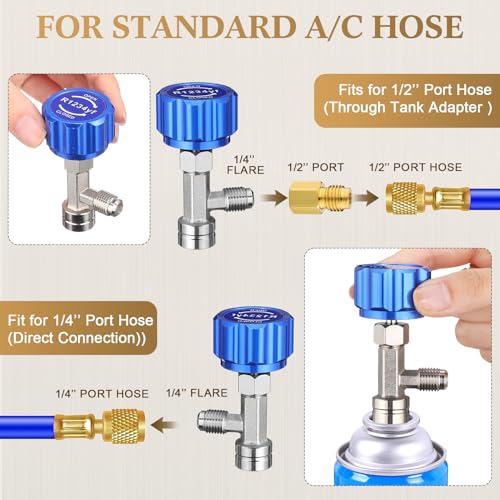 Kit Adaptadores R1234YF para Aire Acondicionado de Auto miniatura 5