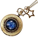 img_【リトルマジック】日本メーカー製クオーツ 星座 文字盤 懐中時計 レディース 時計 ネックレス 星