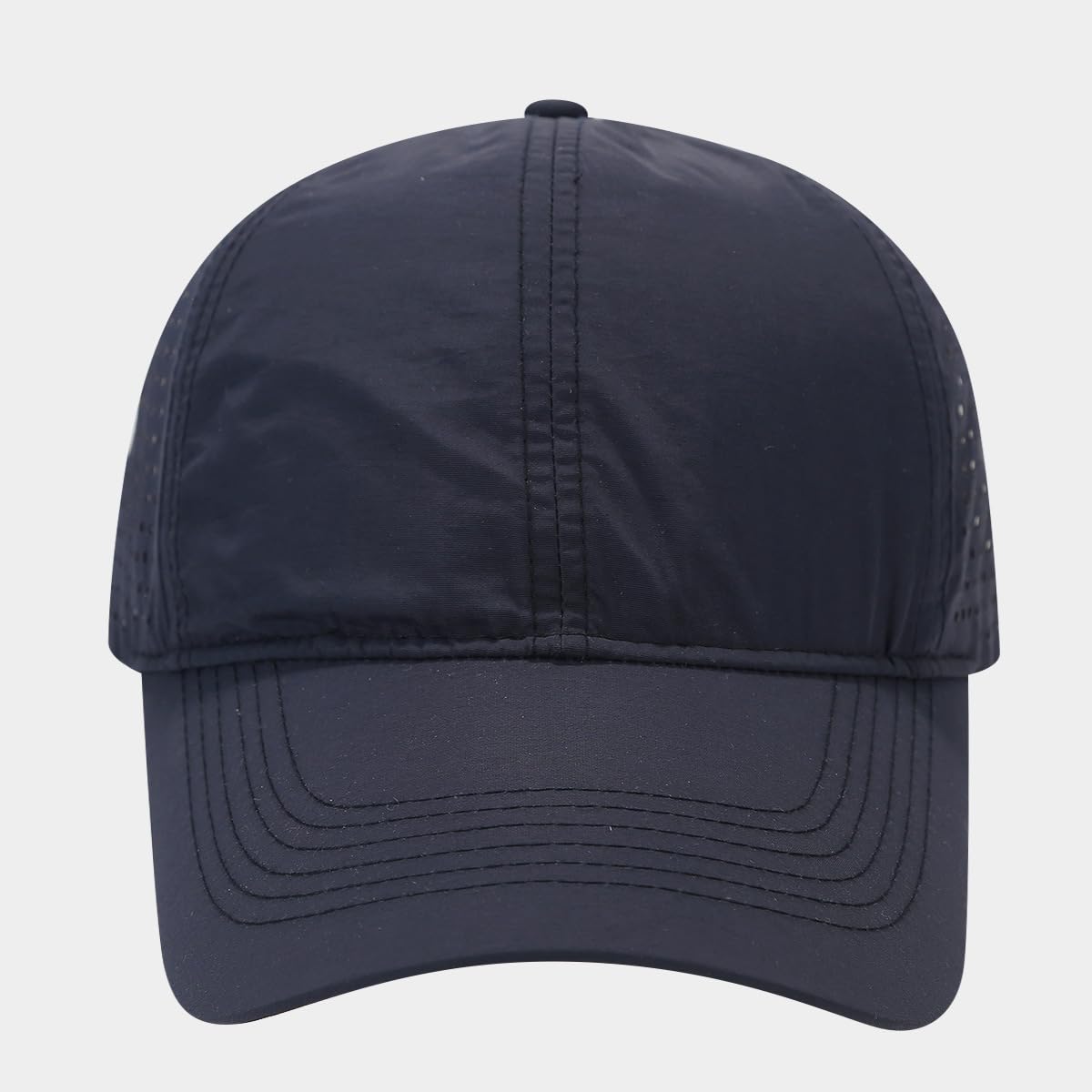 Berretto da baseball in tinta unita, regolabile, traspirante, unisex, casual, per sport all'aria aperta, tinta unita, per donne e uomini - 2