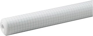 Pacon 34-inch x 200', 1/2-inch Quadrille Ruled, Grid Paper Roll, White (PAC0077800)