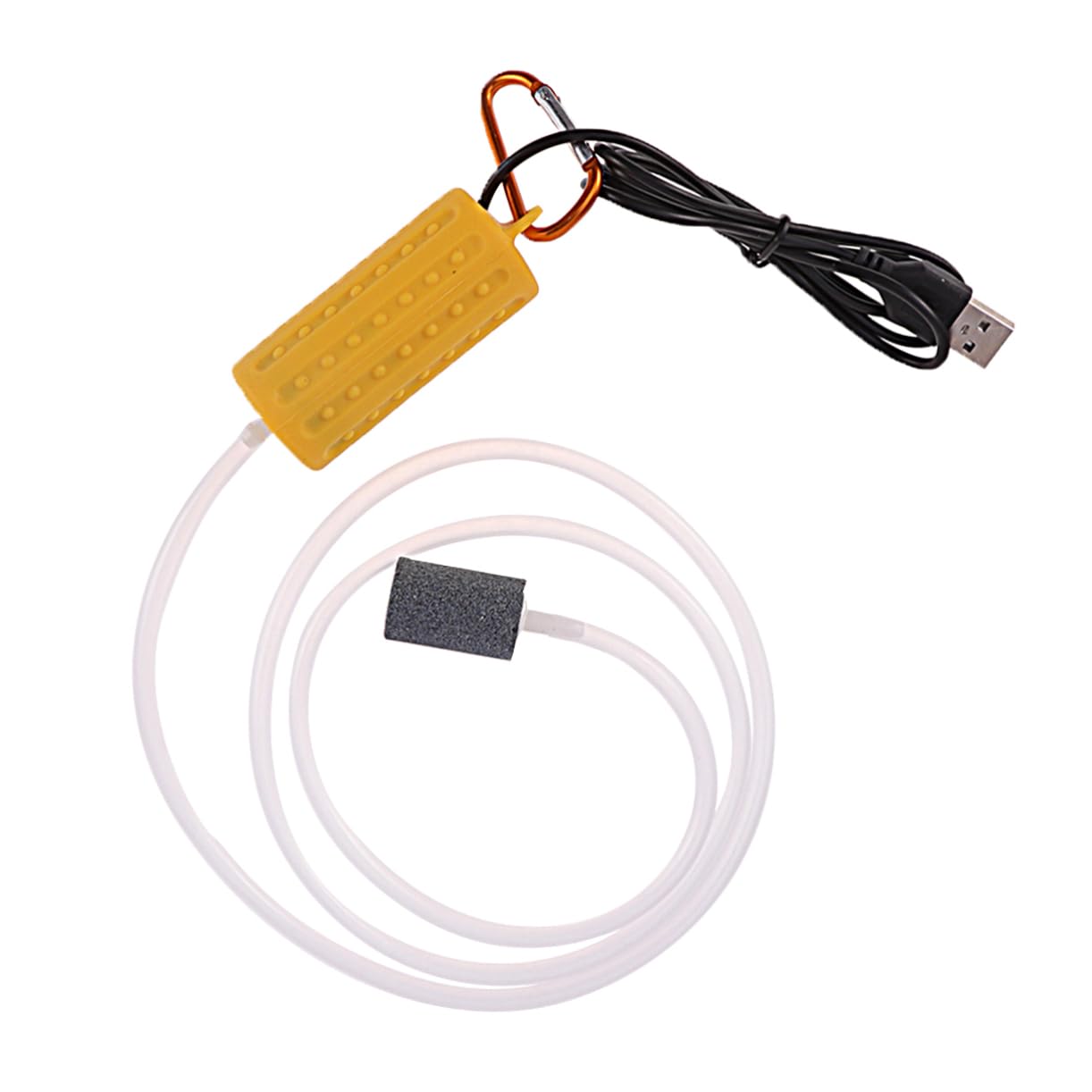 Toddmomy Accesorios para Acuarios 3 Piezas de Aire del Acuario para de Aire para Acuario Accesorios de Pesca Accesorios para peceras de Estanque de pecera Exterior Pescar USB