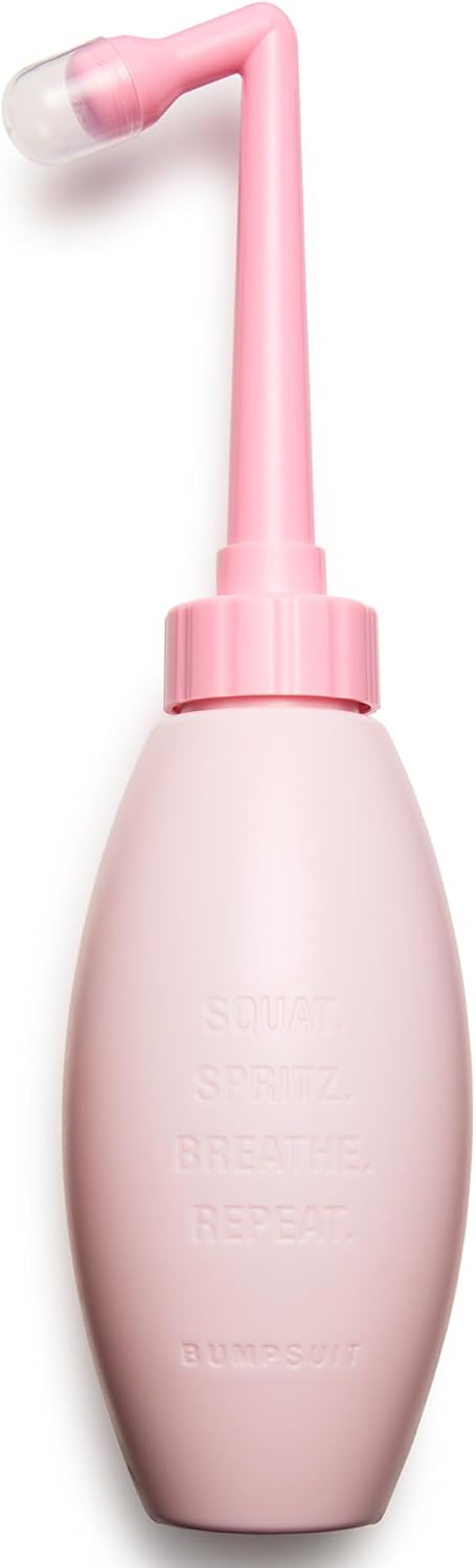 Peri Bottle for Postpartum Care, 12 oz Upside Down Perineal Cleansing and Recovery Kit, Portable Travel Bidet for New Moms