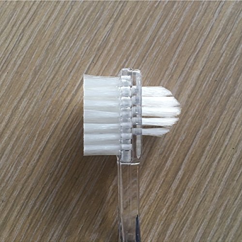 Conjunto de 3 peças de escova de dentadura de higiene premium para limpeza de dentadura da SUPVOX pa