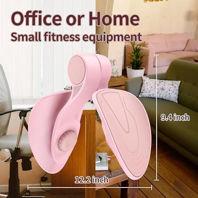 Thigh Toner for Women - 26 lb Kegel & Pelvic Floor Exerciser, Inner Thigh Slimmer, Glute Toner, Postpartum Recovery, Leg Workout Equipment for Home/Office