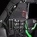 Bolaxin Roll Bar Storage Bag Cargo Cage with Multi-Pockets for 2007~2022 Jeep Wrangler JK TJ JL & Unlimited 4 Doors Organizers Saddlebag Holder Bags Tool Kits (Pack of 2)