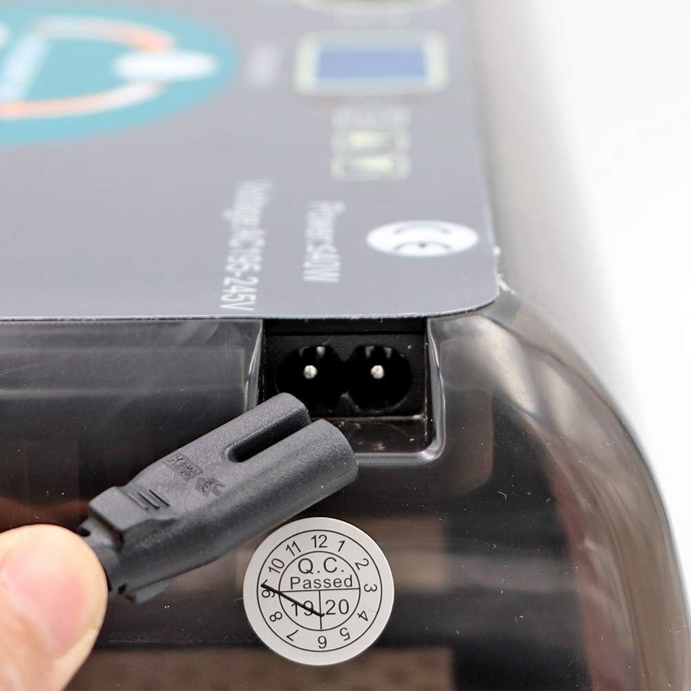 Incubatrice digitale completamente automatica, per 12 uova, a rotazione automatica, con regolatore automatico dell'umidità, copertura visibile per 9-35 uova