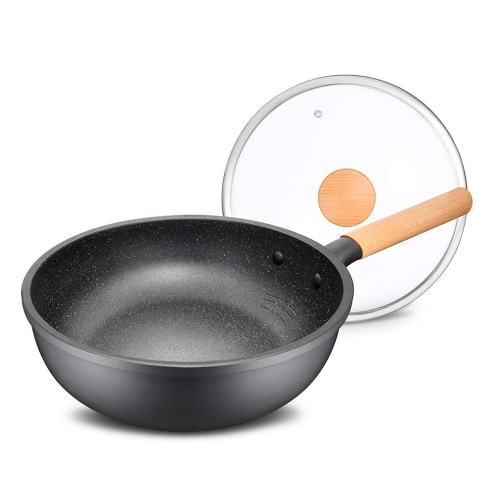 YNIYUJKL Kitchen Cooking Hard Anodized Nonstick Frying Pan With Handle, Multifunctional Frying Pan