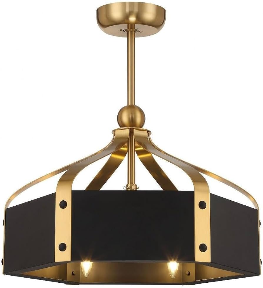 Amazon.com: Savoy House 26-FD-7806-143 Sheffield Modern Metal