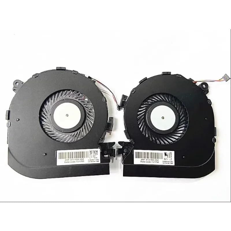 Wentylator chłodzący CPU + GPU do HP Spectre 15-BL TPN-Q179 914357-001 914358-001 DC5V 4 piny