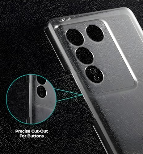 Image of Lifetime Anti-Yellow Clear Back Cover Case for Vivo V27 /V27 Pro (Sleek Crystal Hard Back | Shockproof Protection with Camera Protection)