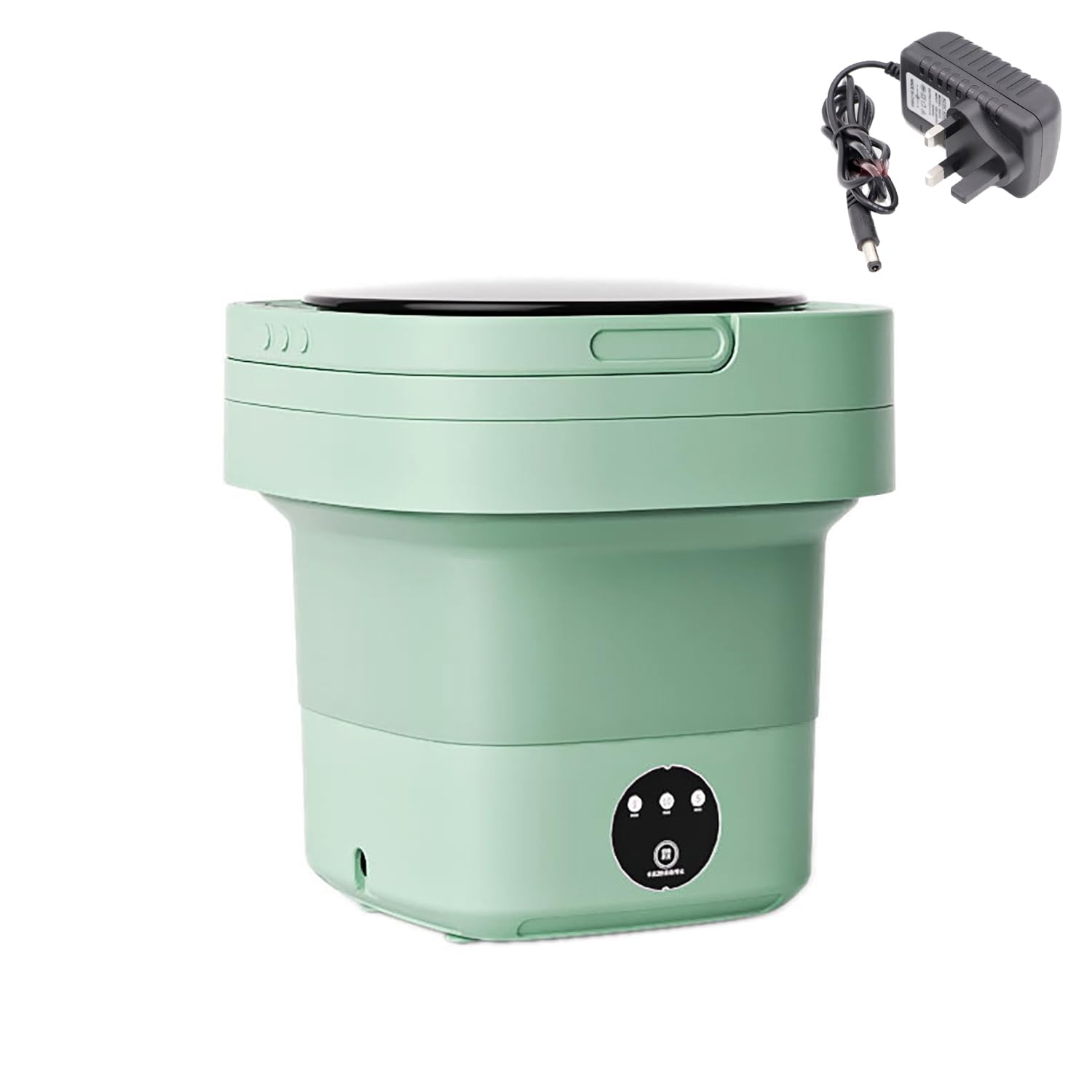 8L Mini lavatrice portatile, Portable washing machine, Lavatrice piccola per Casa/Viaggio/Campeggio/Dormitorio/Vestiti per Bambini/Calzini/Biancheria Intima(UK power)