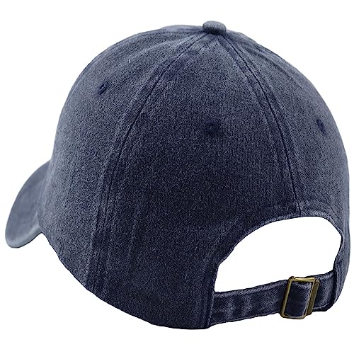 Image of Best Papa Ever Hat, Vintage Distressed Washed Cotton Adjustable Baseball Cap