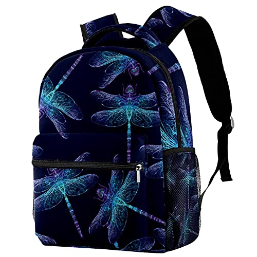 Sac à dos libellule avec porte-bouteille isotherme pour sorties scolaires